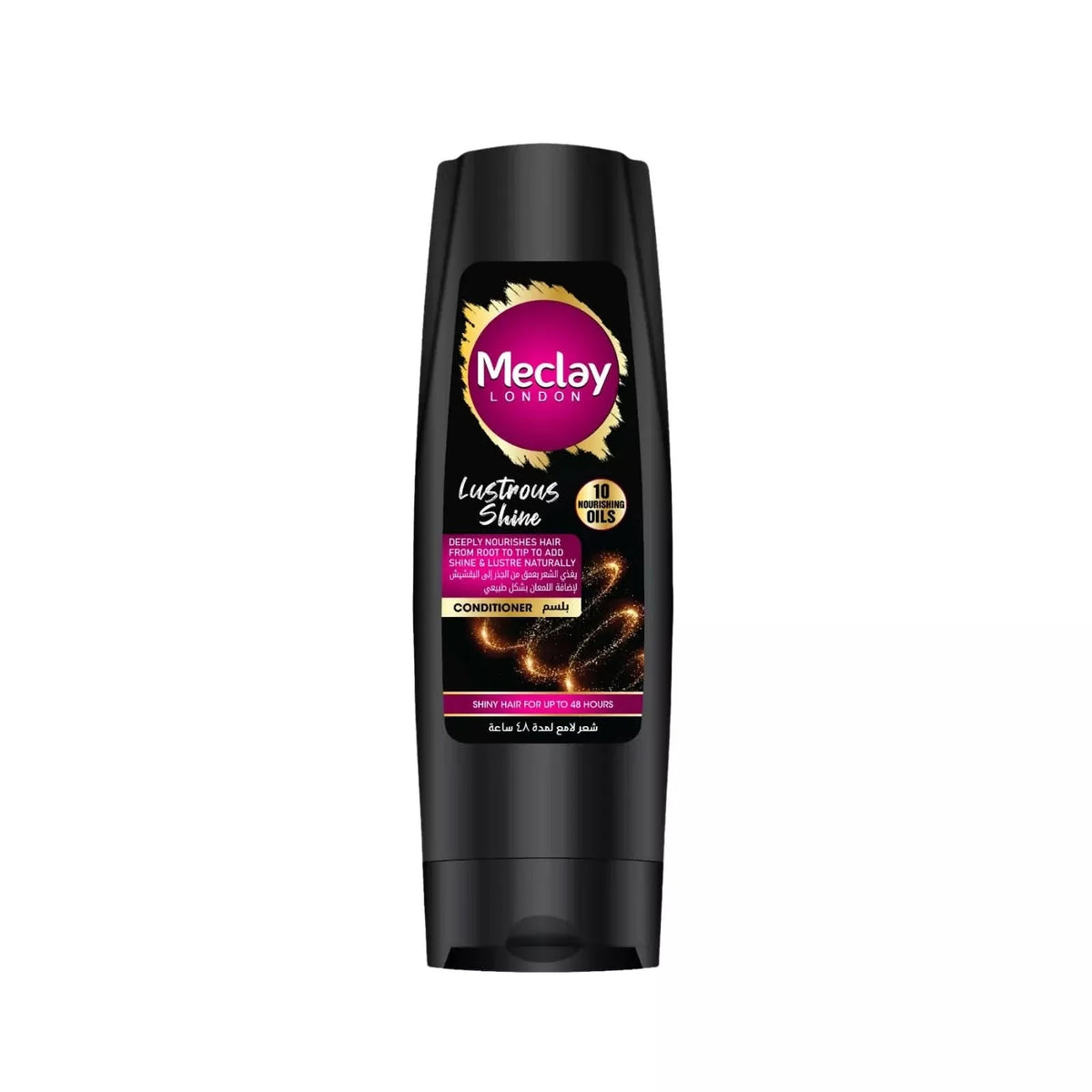 MECLAY LONDON CONDITIONER - LUSTROUS SHINE -  BLACK - 180 ml