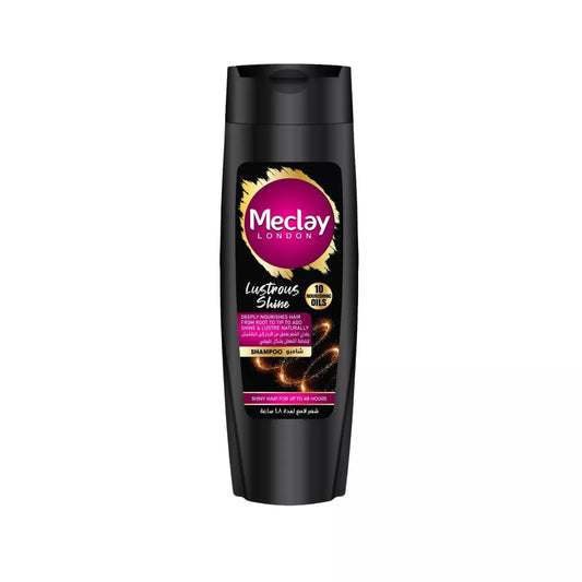 MECLAY LONDON SHAMPOO - LUSTROUS SHINE -  BLACK - 185 ml