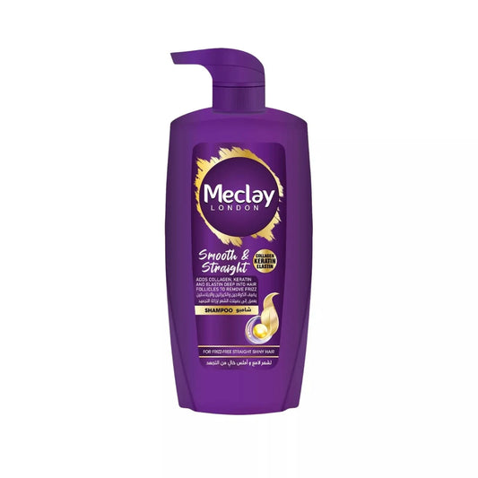 MECLAY LONDON SHAMPOO - SMOOTH & STRAIGHT -  PURPLE - 660 ml