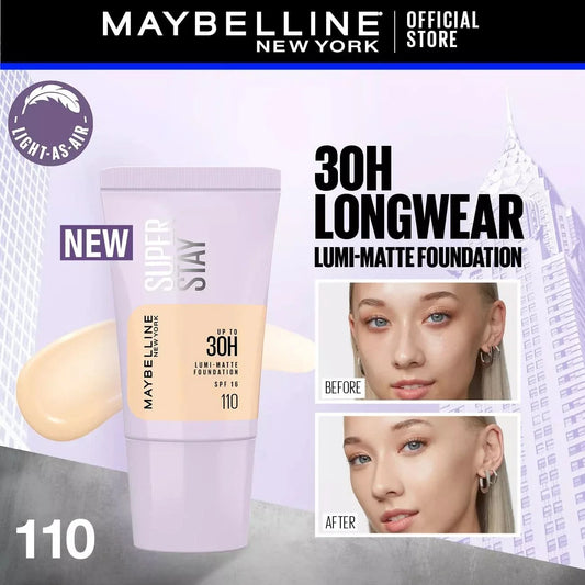 Maybelline Super Stay Up To 30H Lumi-Matte Foundation 18ml