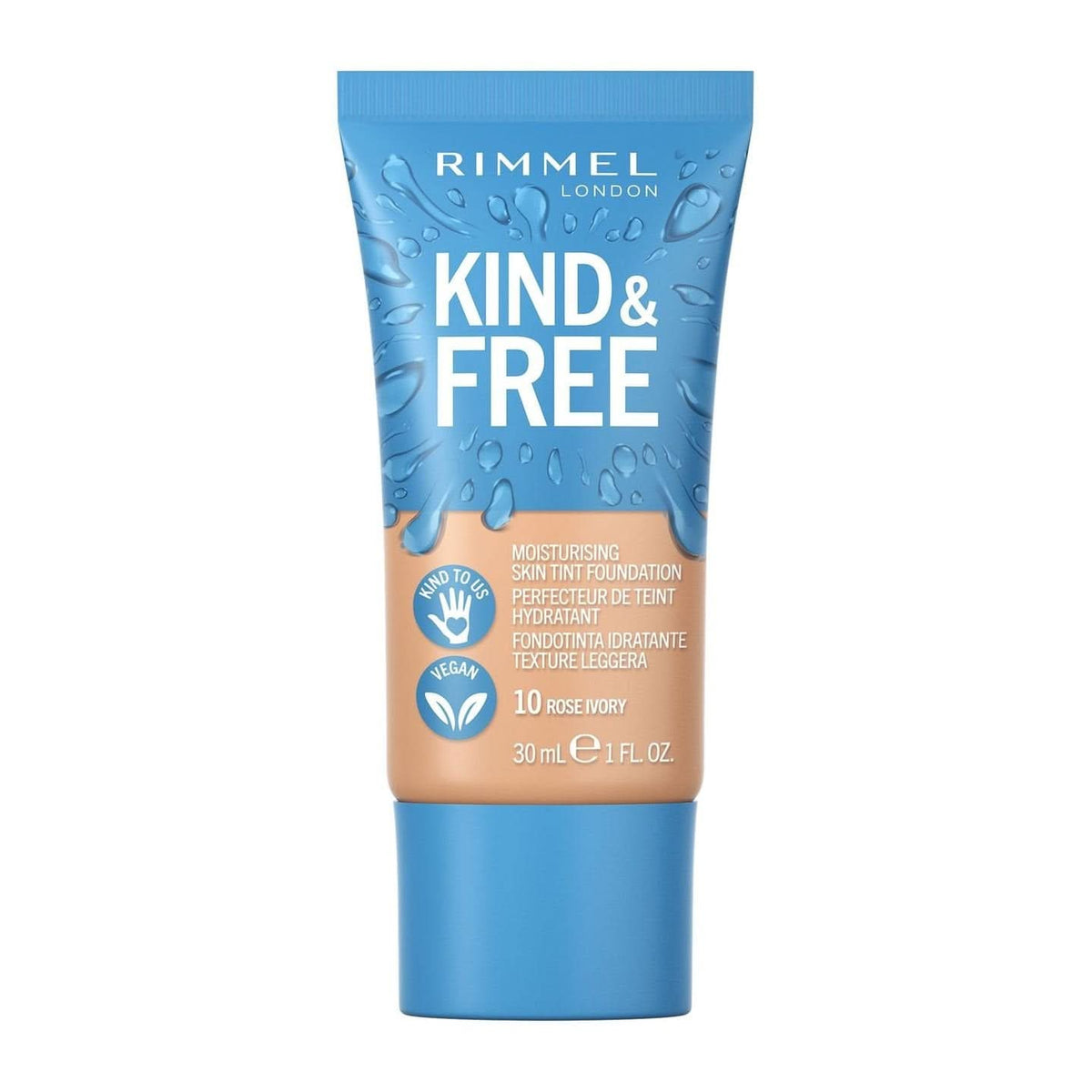 Rimmel London Kind & Free Moisturising Skin Tint Foundation 201 Classic Beige