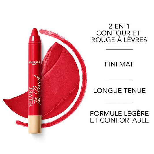 BJS - Lipstick and lip liner 2 in 1 Velvet The Pencil - 07