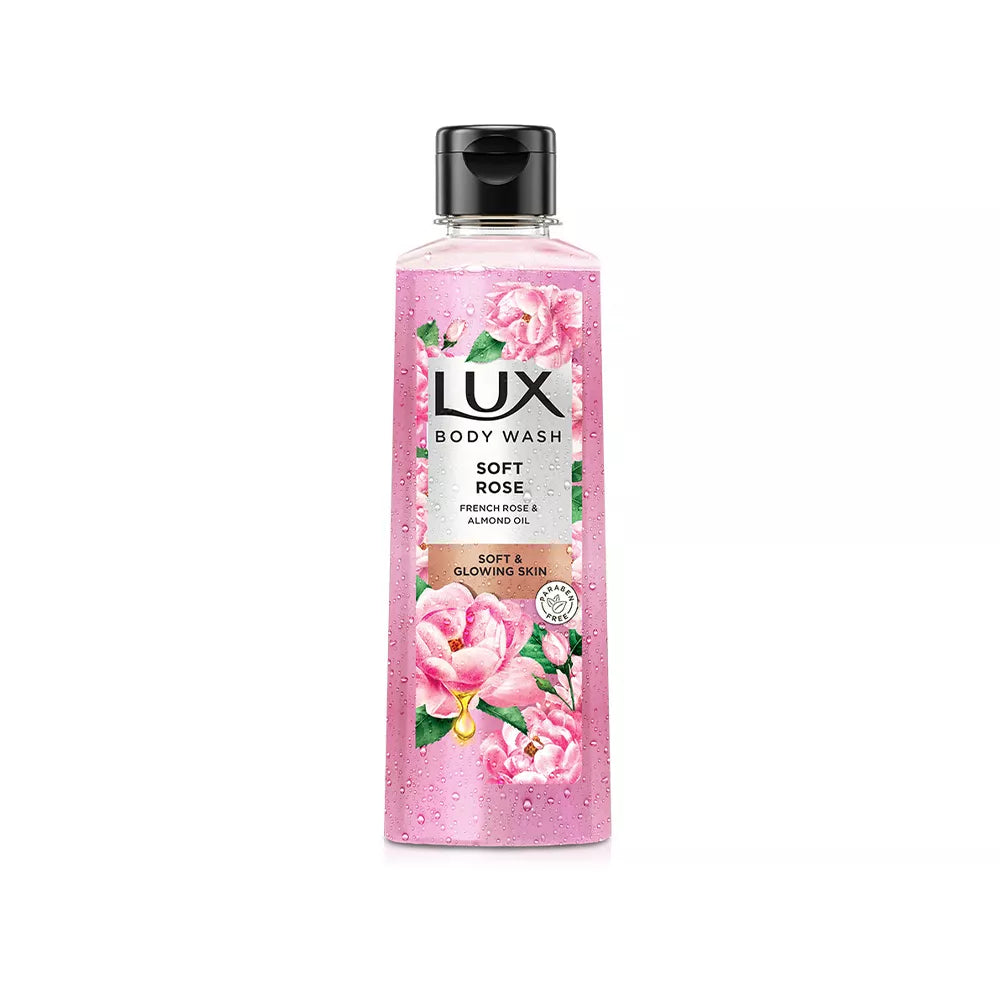 LUX ROSE BODYWASH BOTTLE 520ML
