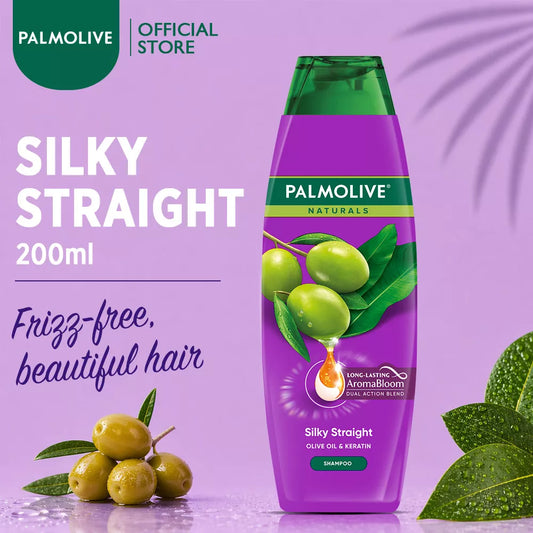 Palmolive Naturals Silky Straight Shampoo 200ml