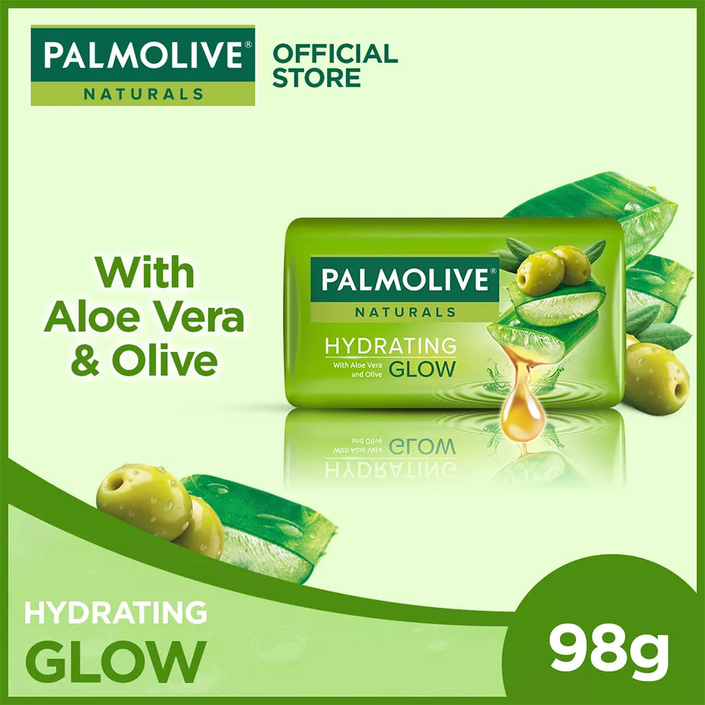 Palmolive Naturals Hydrating Glow Bar Soap 98g