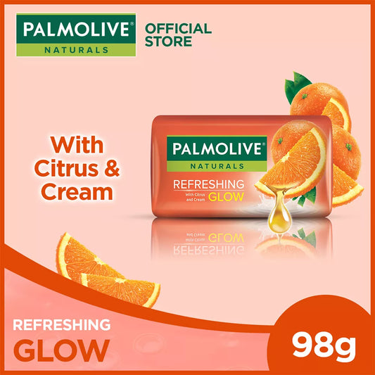 Palmolive Naturals Refreshing Glow Bar Soap 98g