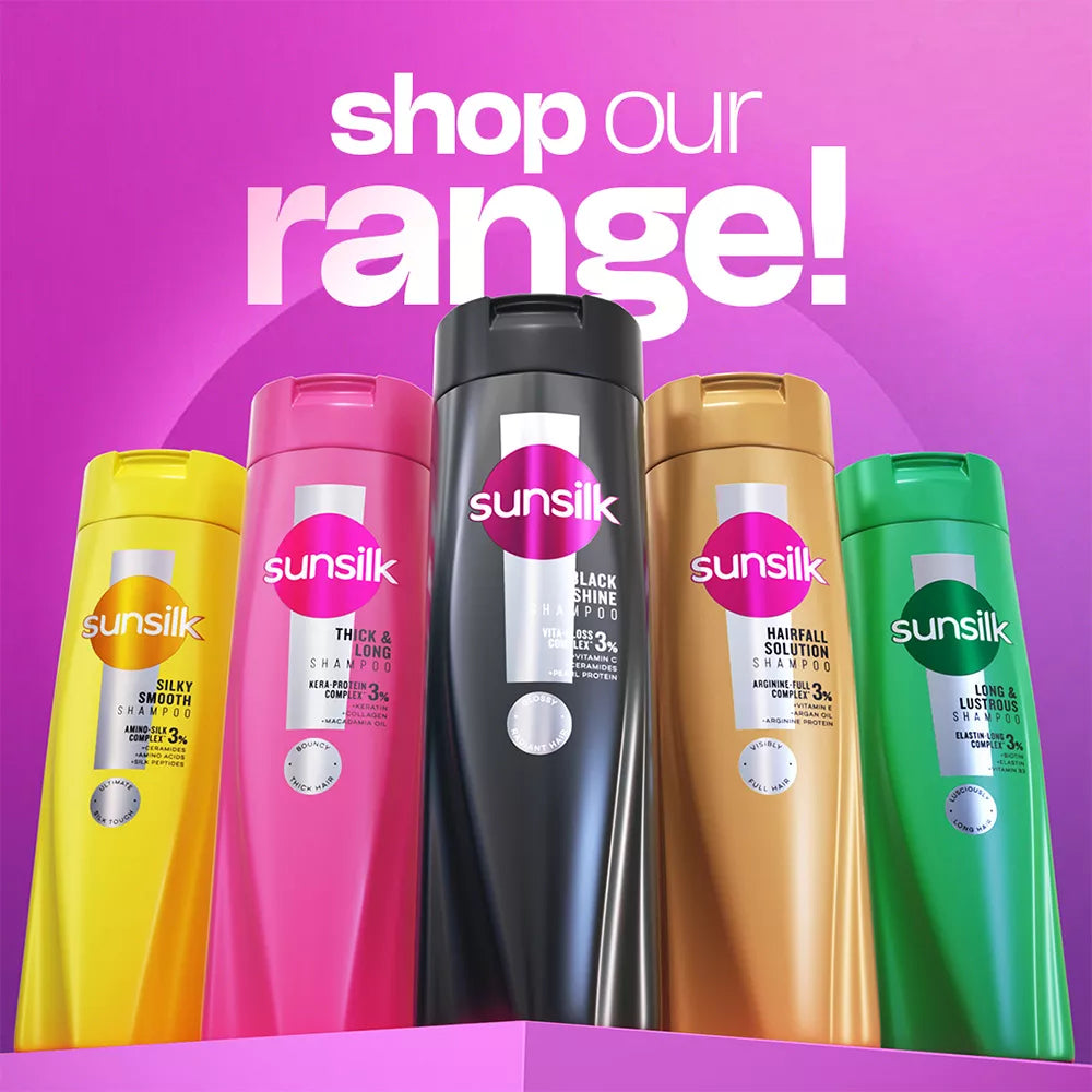 SUNSILK BLACK SHINE SHAMPOO 360 ml