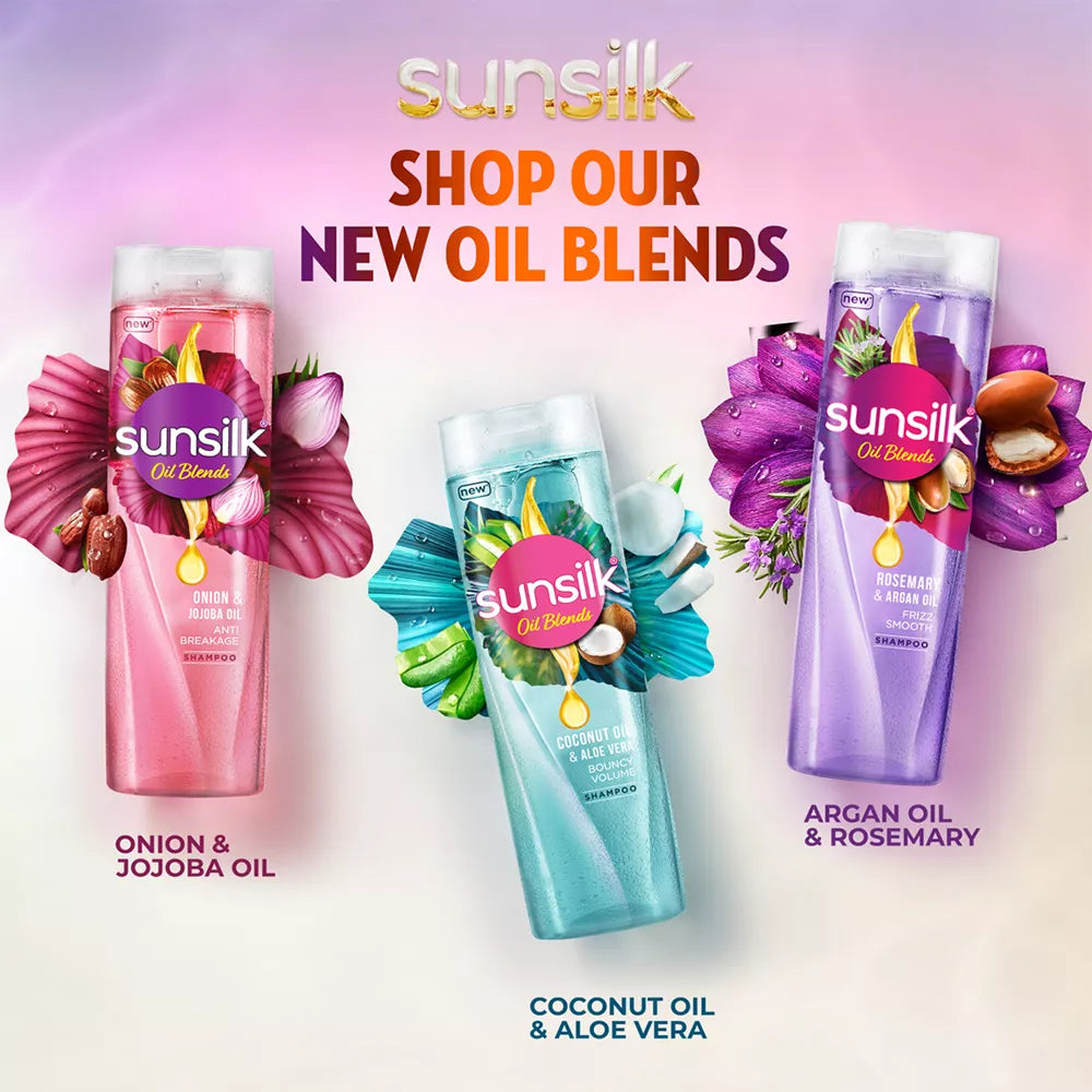SUNSILK ONION AND JOJOBA OIL SHAMPOO 380ML