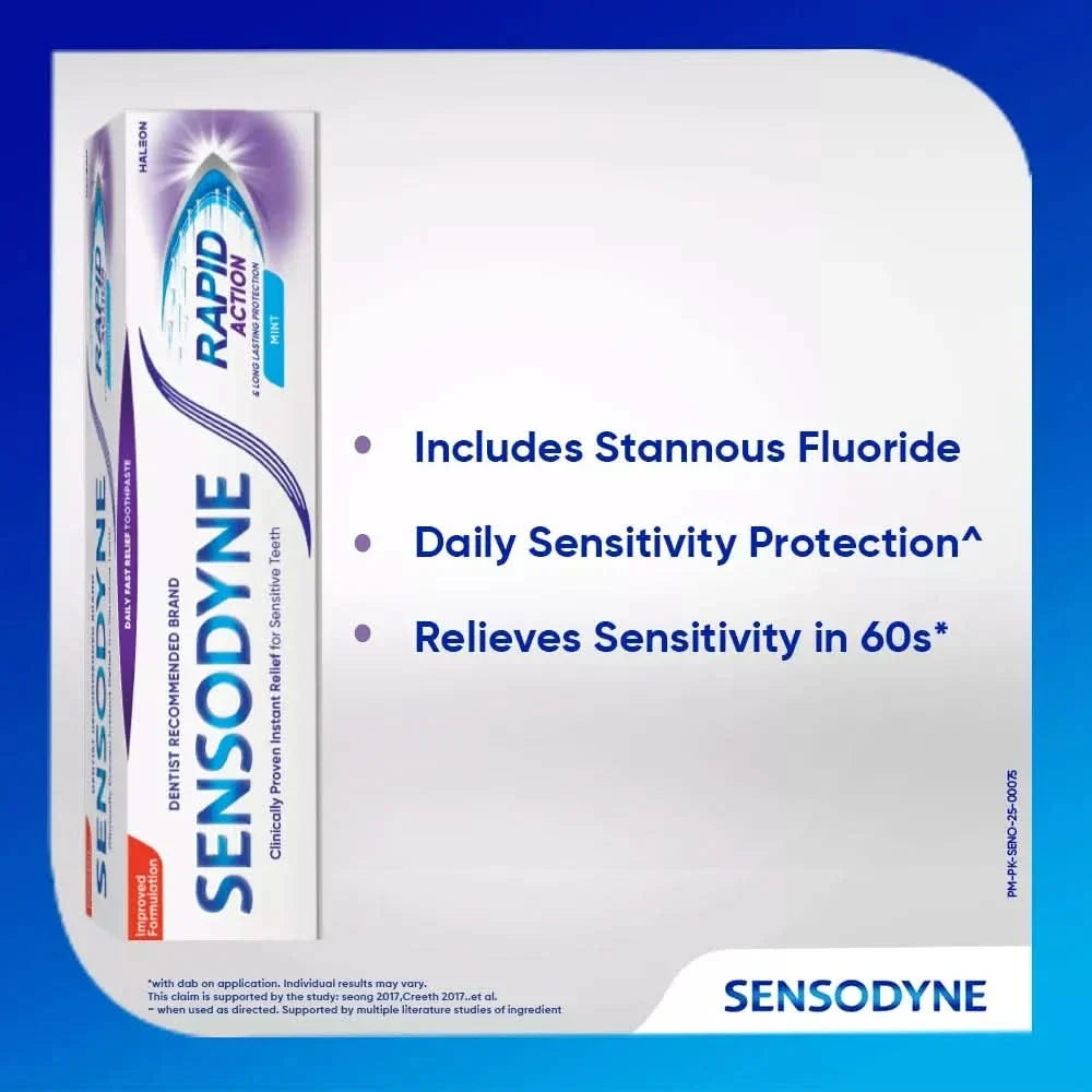 SENSODYNE RAPID ACTION MINT 100gm