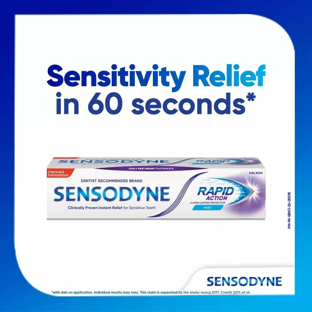 SENSODYNE RAPID ACTION MINT 100gm