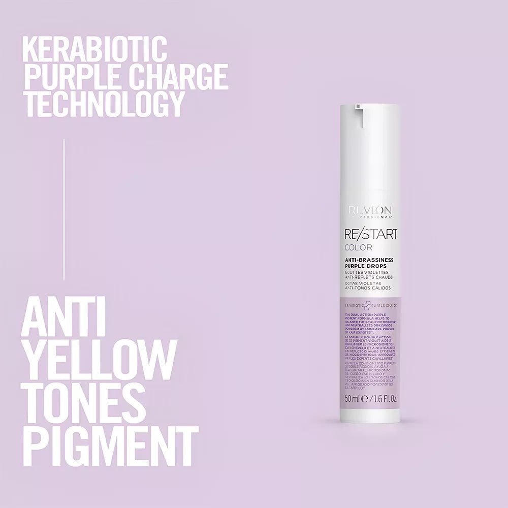 RE/START Color Anti-Brassiness Purple Drops 50ml