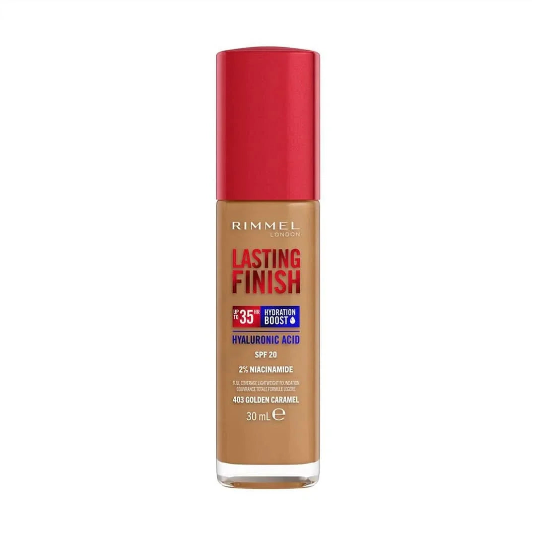 Rimmel Lasting Finish Hyaluronic Acid 403 Golden Caramel - 403 Golden Caramel