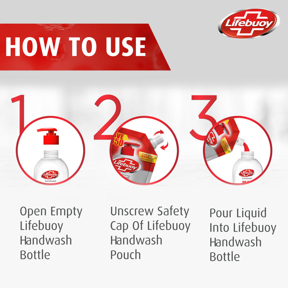 LIFEBUOY - TOTAL HANDWASH - 900ML