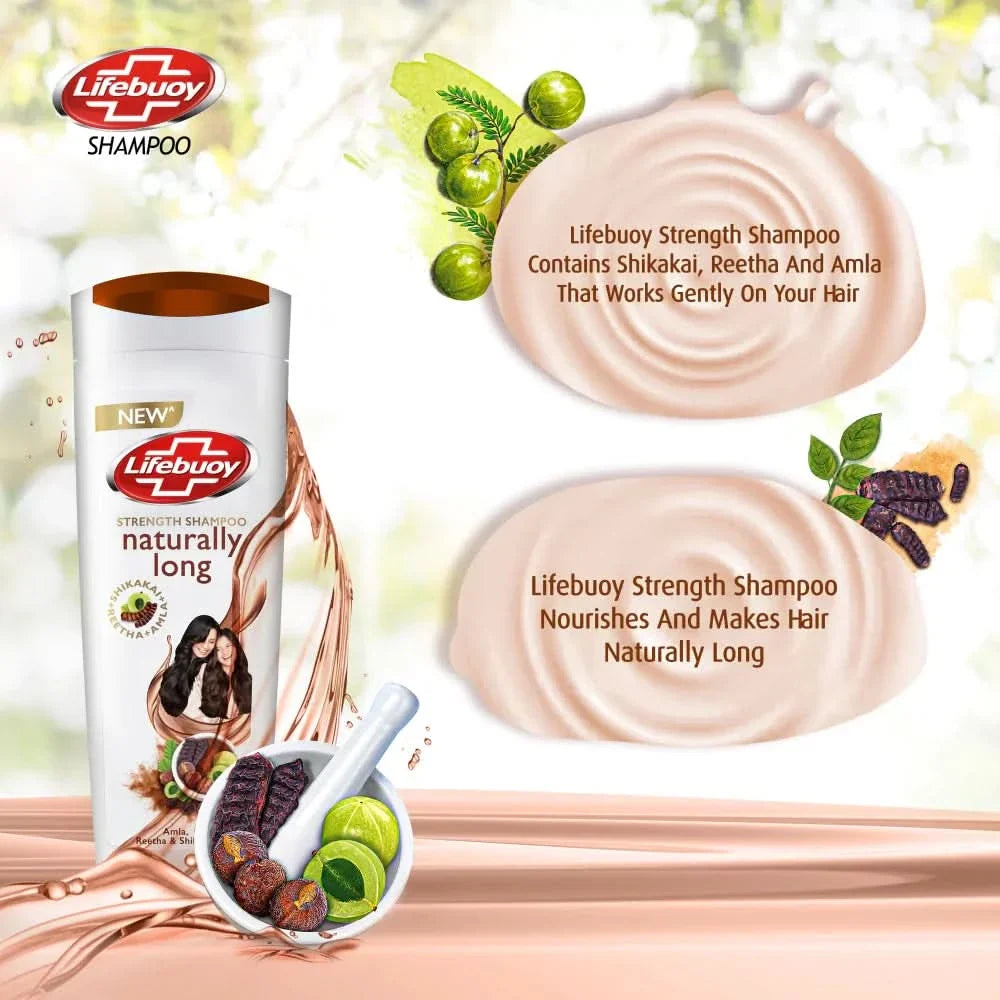 LIFEBUOY NATURALLY LONG SHAMPOO 375ML