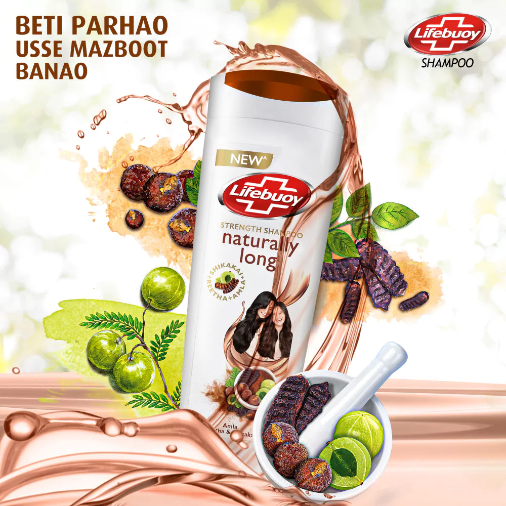 Lifebuoy Shampoo Naturally Long 175Ml