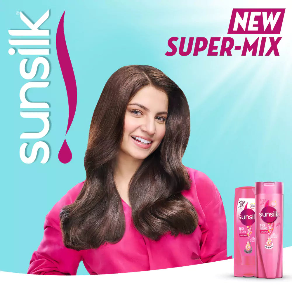 SUNSILK SHAMPOO THICK&LONG 360ML