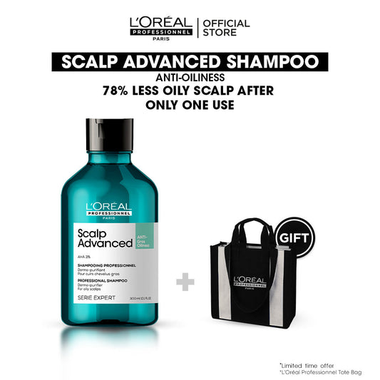Scalp Advanced Anti Oiliness 300ml get a free Totebag