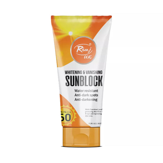 Sunblock whitening & vanishing spf 60 (100ml)