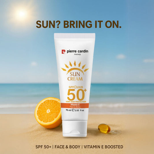 Pierre Cardin Paris Sun Cream 50+ SPF High Protection 75ml
