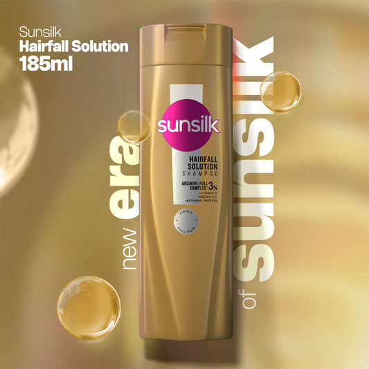SUNSILK HAIRFALL SOLUTION SHAMPOO 185ML