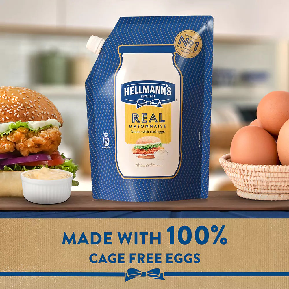 HELLMANNS REAL MAYONNAISE PI6 12X900ML