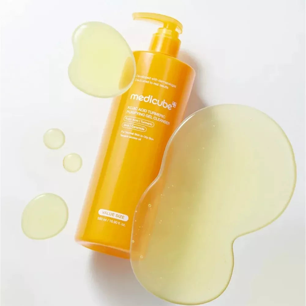 Medicube Kojic Acid Turmeric Gel To Foam Cleanser 500ml